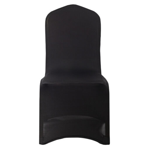 10-Pack Black Spandex Chair Cover 250gsm by Chivari SX-SPANXCHA-BLK-10