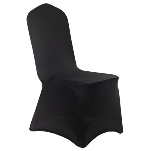 10-Pack Black Spandex Chair Cover 250gsm by Chivari SX-SPANXCHA-BLK-10