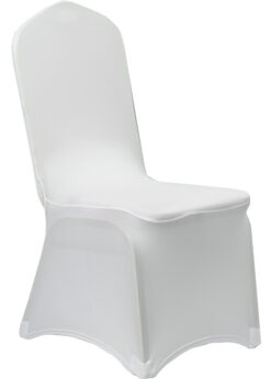 10-Pack White Spandex Chair Cover 250 gsm by Chivari SX-SPANXCHA-WHT-10