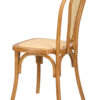 Natural Resin Bentwood Chair, Rattan Back and Seat by Chivari CBRN-RR-ZG-T