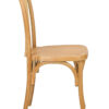 Natural Resin Bentwood Chair, Rattan Back CBRN-RN-ZG-T