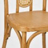 Natural Resin Bentwood Chair, Rattan Back CBRN-RN-ZG-T