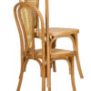 Natural Resin Bentwood Chair, Rattan Back CBRN-RN-ZG-T