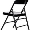 Black Metal Folding Chair by Chivari CFMBL-CX-T