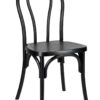 Bentwood Resin Chair Black Standard Seat CBRB-ZG-T