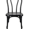 Bentwood Resin Chair Black Standard Seat CBRB-ZG-T