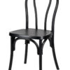 Bentwood Resin Chair Black Standard Seat CBRB-ZG-T