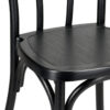 Bentwood Resin Chair Black Standard Seat CBRB-ZG-T