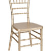 Champagne Gold Brushed Wood Look Steel Skeleton Chiavari Chair CCRCHGB-STEEL-AX-T