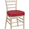 Champagne Gold Brushed Wood Look Steel Skeleton Chiavari Chair CCRCHGB-STEEL-AX-T