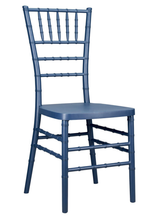 Deep Blue Sea Color Core Resin Chiavari Chair CCRDBS-STEEL-AX-T