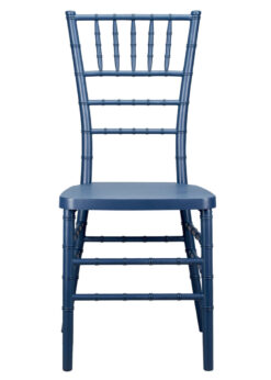 Deep Blue Sea Color Core Resin Chiavari Chair CCRDBS-STEEL-AX-T