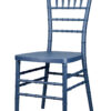 Deep Blue Sea Color Core Resin Chiavari Chair CCRDBS-STEEL-AX-T