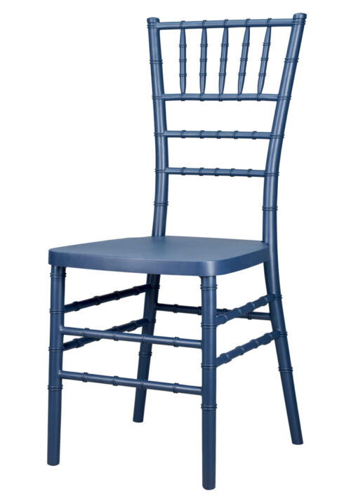 Deep Blue Sea Color Core Resin Chiavari Chair CCRDBS-STEEL-AX-T