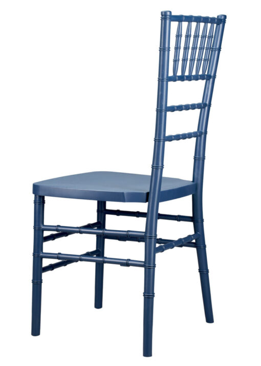 Deep Blue Sea Color Core Resin Chiavari Chair CCRDBS-STEEL-AX-T