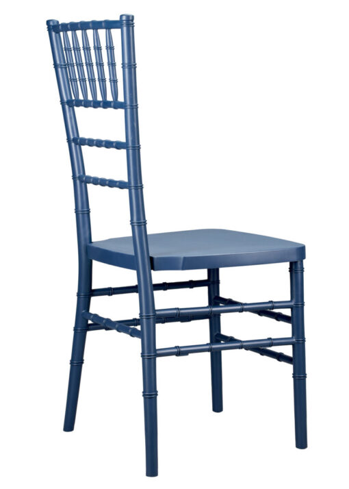 Deep Blue Sea Color Core Resin Chiavari Chair CCRDBS-STEEL-AX-T