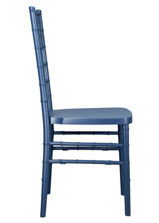 Deep Blue Sea Color Core Resin Chiavari Chair CCRDBS-STEEL-AX-T