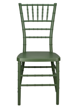 Hunter Green Color Core Resin Chiavari Chair CCRHG-STEEL-AX-T