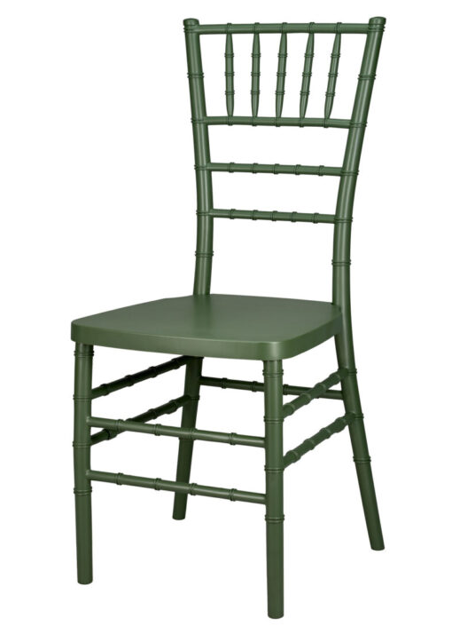 Hunter Green Color Core Resin Chiavari Chair CCRHG-STEEL-AX-T