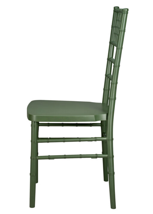 Hunter Green Color Core Resin Chiavari Chair CCRHG-STEEL-AX-T