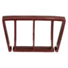 50 Pack Mahogany Ganging Clip to connect Resin Folding Chairs PARTS-FOLD-RESIN-CLIP-MH50