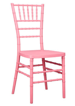 Pink Color Core Resin Chiavari Chair CCRP-STEEL-AX-T