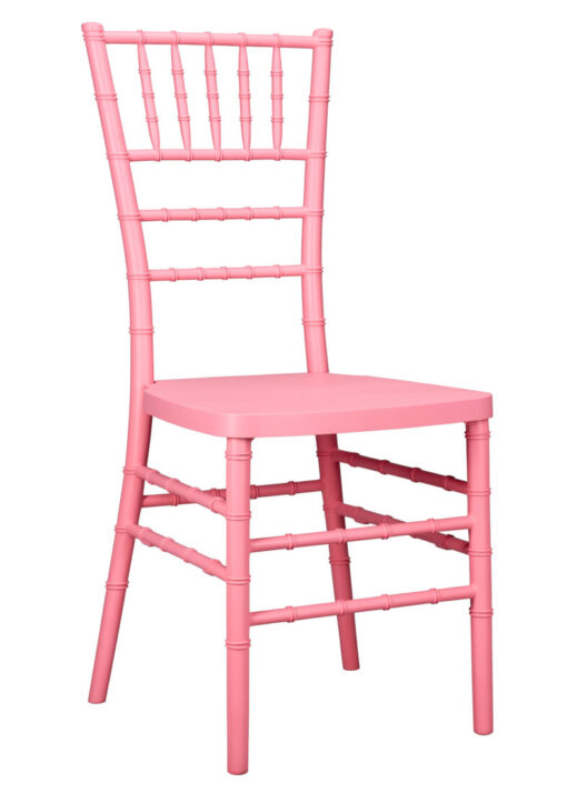 Pink Color Core Resin Chiavari Chair CCRP-STEEL-AX-T