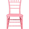 Pink Color Core Resin Chiavari Chair CCRP-STEEL-AX-T