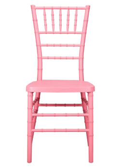 Pink Color Core Resin Chiavari Chair CCRP-STEEL-AX-T