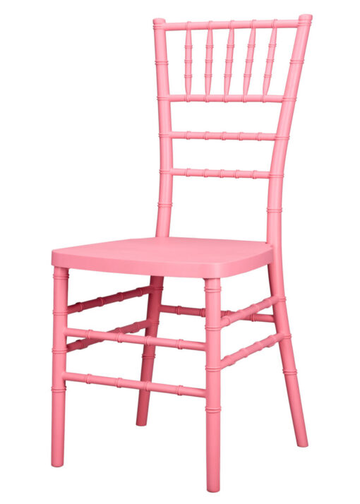 Pink Color Core Resin Chiavari Chair CCRP-STEEL-AX-T