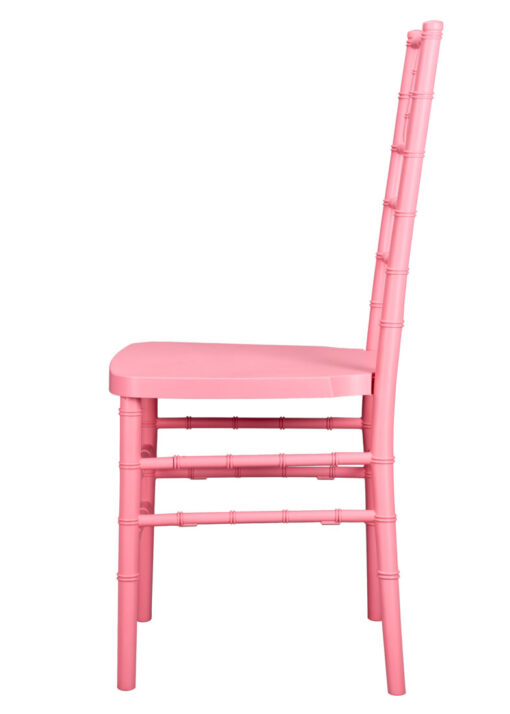 Pink Color Core Resin Chiavari Chair CCRP-STEEL-AX-T