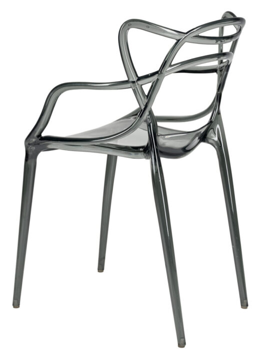 Smoke Resin Orbit Chair by Chivari CSRSM-ZG-T