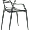 Smoke Resin Orbit Chair by Chivari CSRSM-ZG-T