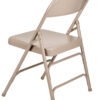 Beige Metal Folding Chair CFMBE-AX-T