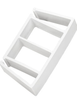 50 Pack White Ganging Clip to connect Resin Folding Chairs PARTS-FOLD-RESIN-CLIP-WH50