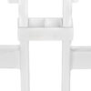 50 Pack White Ganging Clip to connect Resin Folding Chairs PARTS-FOLD-RESIN-CLIP-WH50