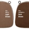 This item is light brown. Also available in dark brown.