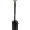 Black Propane Standing Patio Outdoor Heater 41000 BTU HEAT-PAT46KBTU-BLK