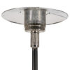 Black Propane Standing Patio Outdoor Heater 41000 BTU HEAT-PAT46KBTU-BLK