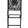 Barcelona Bistro Barstool Black with Square Seat and Back BBBMB-AX-T