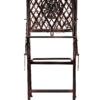 Bronze Barcelona Bistro Barstool with Square Seat and Back BBBMBR-AX-T