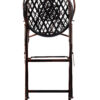 Bronze Barcelona Bistro Barstool with Round Seat and Back BBBMRBR-AX-T