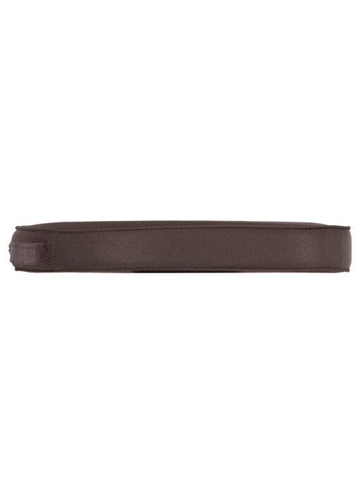 Brown Velcro Strap 2” Thick Cushion for Standard Cross Back Style Seat CUSHXSTRAP-BRN-AX-T