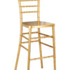 Bullion Gold Resin Steel Skeleton Chiavari Barstool BCRG-ST-AX-T