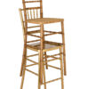 Bullion Gold Resin Steel Skeleton Chiavari Barstool BCRG-ST-AX-T