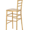 Bullion Gold Resin Steel Skeleton Chiavari Barstool BCRG-ST-AX-T