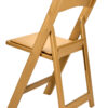 Bullion Gold with Bullion Gold Vinyl Cushion Resin Folding Chair CFRG-AX-T