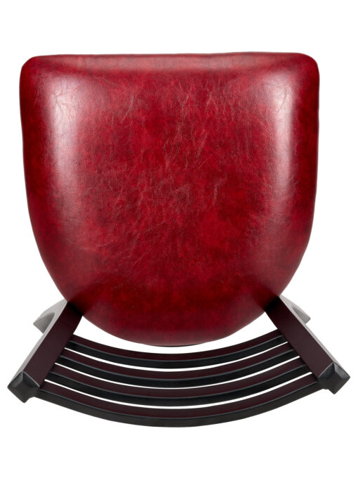 Bundle Restaurant Ladder Chair with Black Frame and Burgundy Vinyl Seat CLMBVBU-ZF-KT