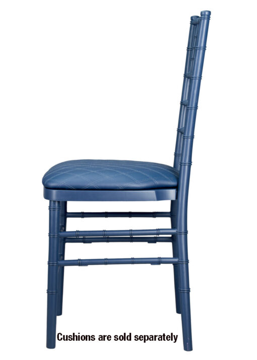 Chair Chiavari Resin – Deep Blue Sea, Color Core, (Steel-Core) A Series CCRDBS-STEEL-AX-T