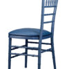 Chair Chiavari Resin – Deep Blue Sea, Color Core, (Steel-Core) A Series CCRDBS-STEEL-AX-T